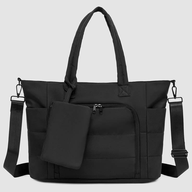Neue Tragetasche mit großem Fassungsvermögen, vielseitige Handtasche für Damen, Pendeltasche, Umhängetasche, mehrere Fächer, Wickeltasche
