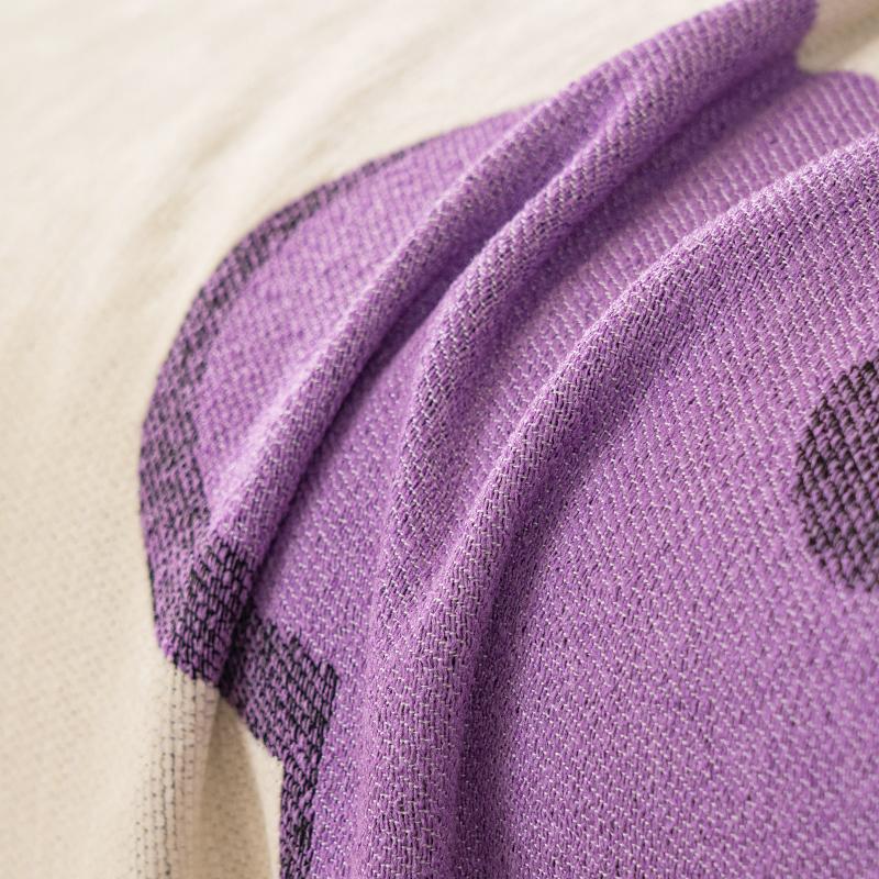 Flower Pattern Chenille Sofa Cover, Anti Cat Scratch Sofa Towel, All-season Universal Sofa Furniture Protection Cloth, Bedroom,