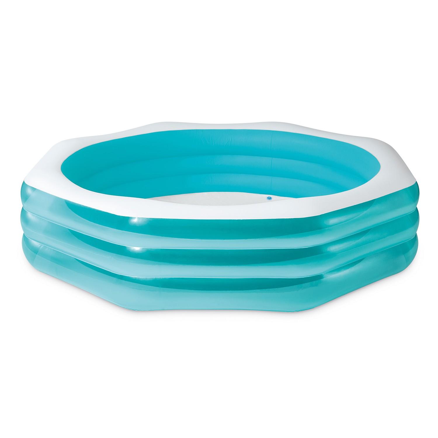 Piscina gonfiabile ottagonale 254 x 254 x 56 cm Intex 58492