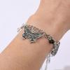 Goth Skull Hand Chain With Cartoon Style Alloy Drop Jewelry For Men Women Gift Item