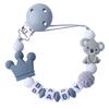 Silicone Baby Teethers Chain Soother Relaxing Cute Safety Baby Teethers Bead Chain for Newborn