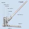 Labor-Saving Flat Iron Bending Machine for Metals 1-4.5mm, Dual-Fixation Stability Bending Tool for Precise Bending
