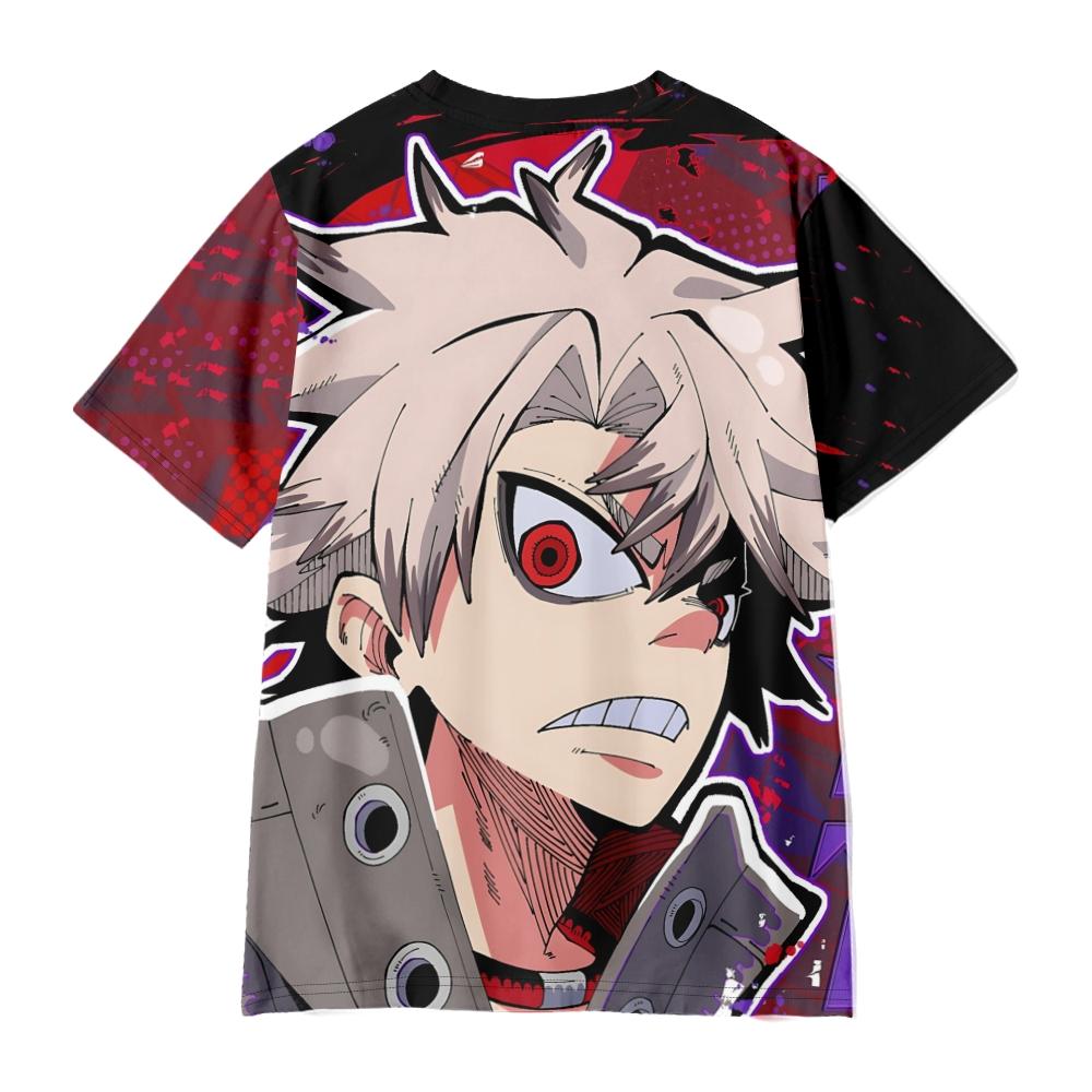 7 Colors New Summer Women Men's Short Sleeve GACHIAKUTA Cartoon Tshirts Fitness Clothing New Men Tee Shirt Cosplay T-Shirts