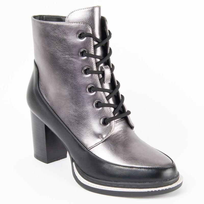 Botín De Tacón Para Mujer.  Montevita  Vareli3  100708