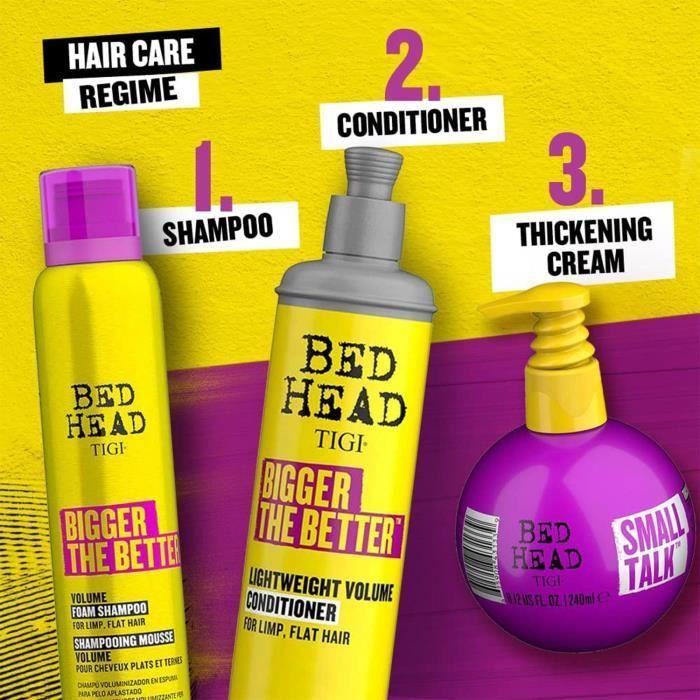 BedHead by TIGI Small Talk Thickifier Energizer Stylizer Hair Volume Cream,240ml