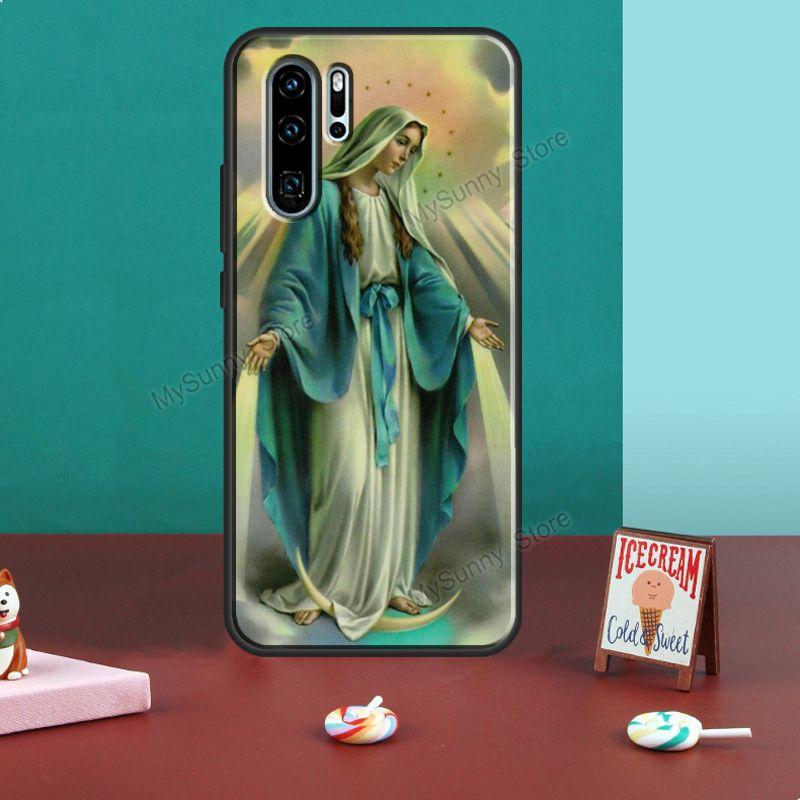 

Holy Mother Virgin Mary Christian Case For Huawei P30 P40 P20 Pro Mate 20 10 Lite Honor 50 10i 20 9 8X P Smart 2019 Z Nova 5T Huawei P30 Pro