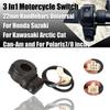 3 In1 Motorcycle Switch ATV Quad Headlights Turn Signal Horn ON/OFF Button For Honda Suzuki Kawasaki 22mm Handlebars Universal