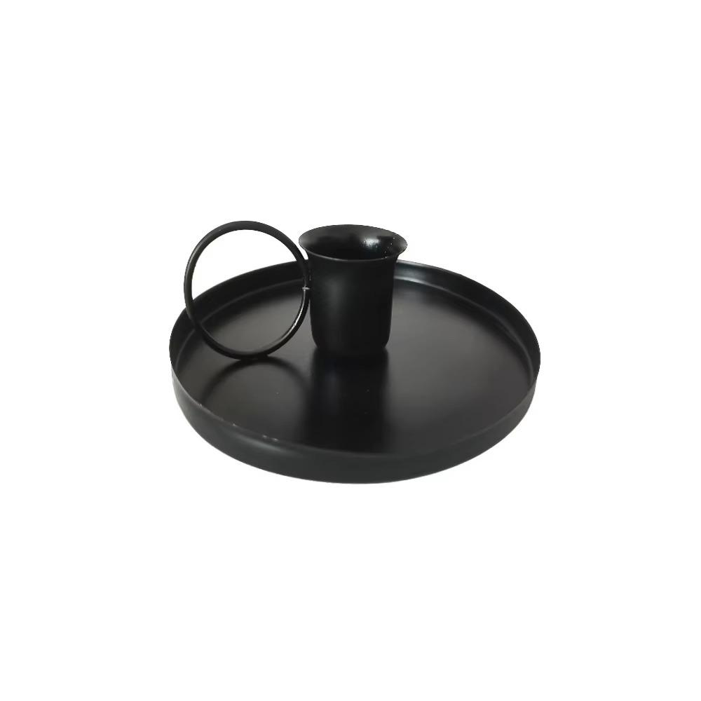 Portable Candle Stand Metal Desktop Candlestick Adornment Home Wedding Decorations