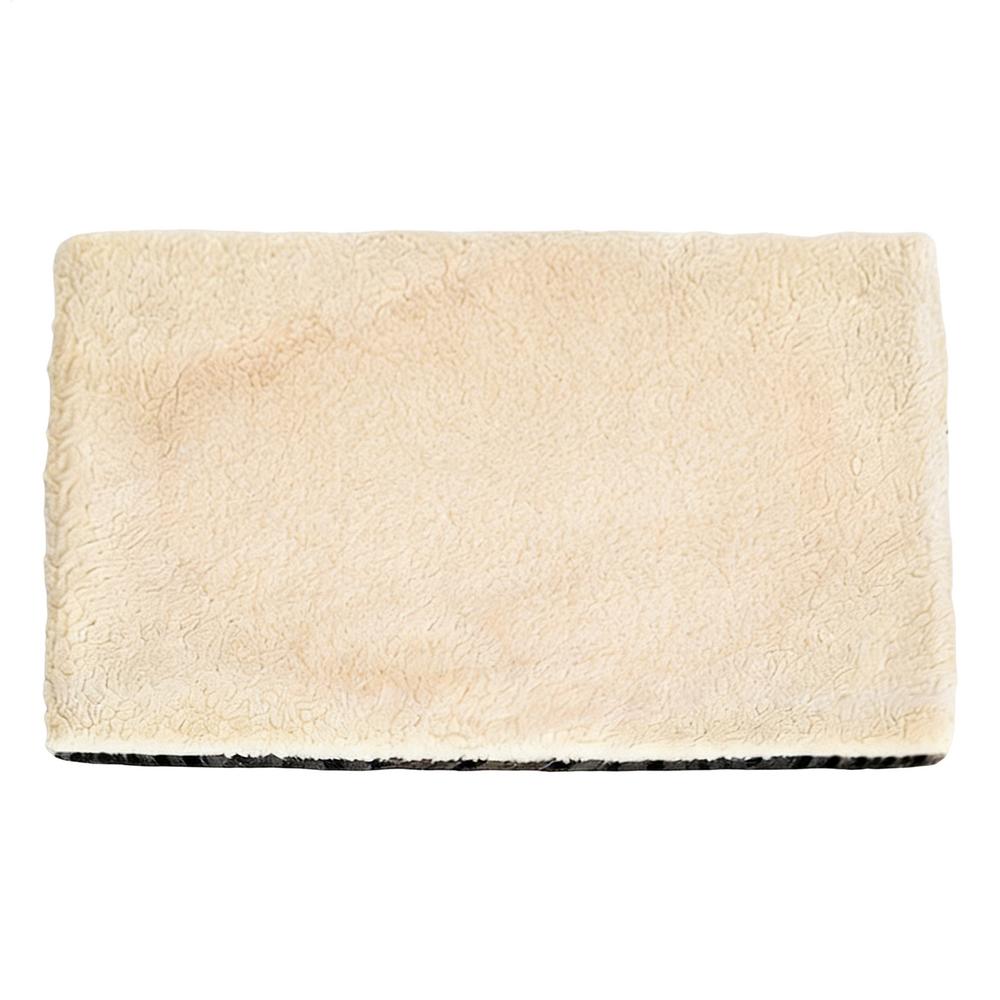 

Self Warming Pet Bed Insulated Winter Non-Slip Blanket Self Heating Pad For Cats Dogs For Puppy Kitten Winter Sleeping Indoor бежевий