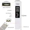3 In 1 Digital Water Quality Tester EC TDS Meter Range 0-9990 Multifunctional Water Purity Temperature Meter for Drinking Pools