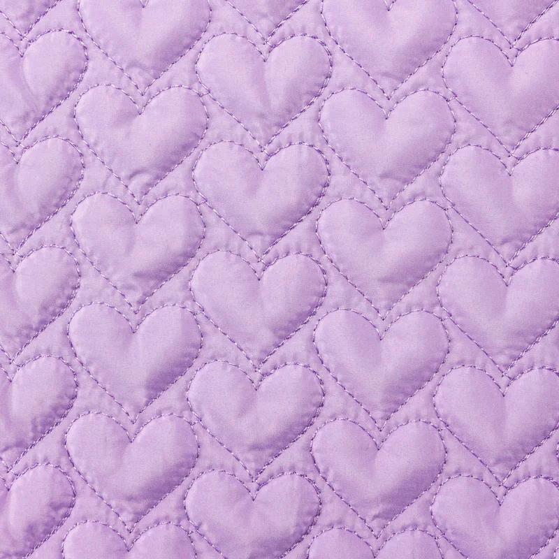 0.5m/1m 8 Colors Love Clip Cotton Quilted Fabric For Warm Jackets Bags Cotton Coats Bedding Pillows Handmade DIY Sewing Fabrics