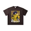 260 GSM Double Yarn 32 Count 100% Cotton Saint Seiya V28 Gemini Print Unisex Heavy Cotton T Shirt