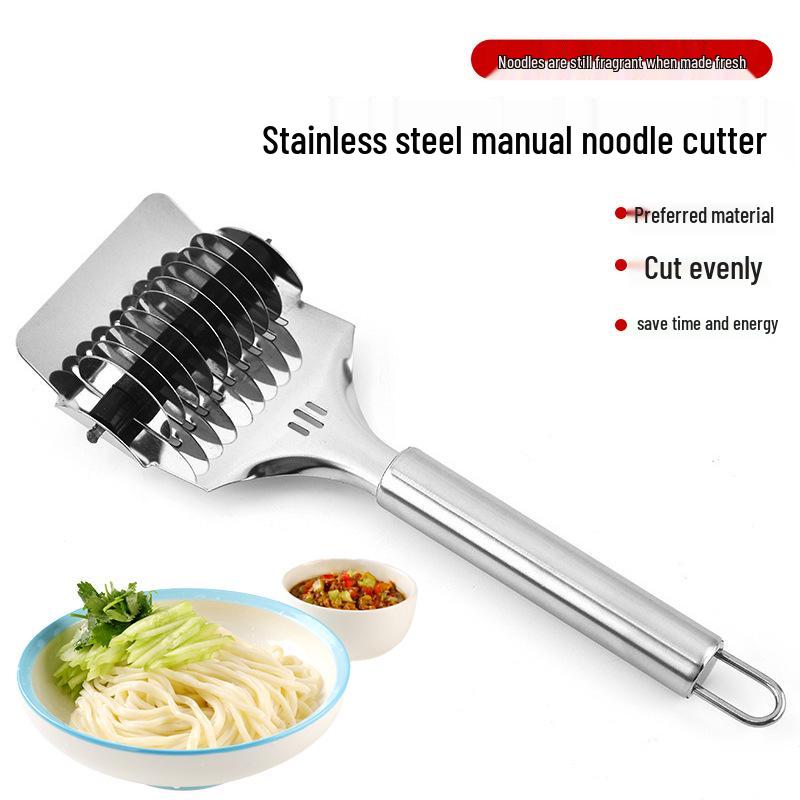 Manual Stainless Steel Noodle Cutter & Press Roller