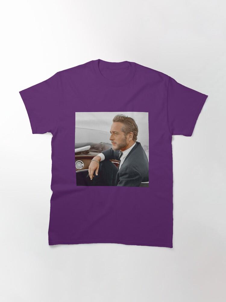 Dean Martin Hand colored picture of Paul Newman. Classic T-Shirt