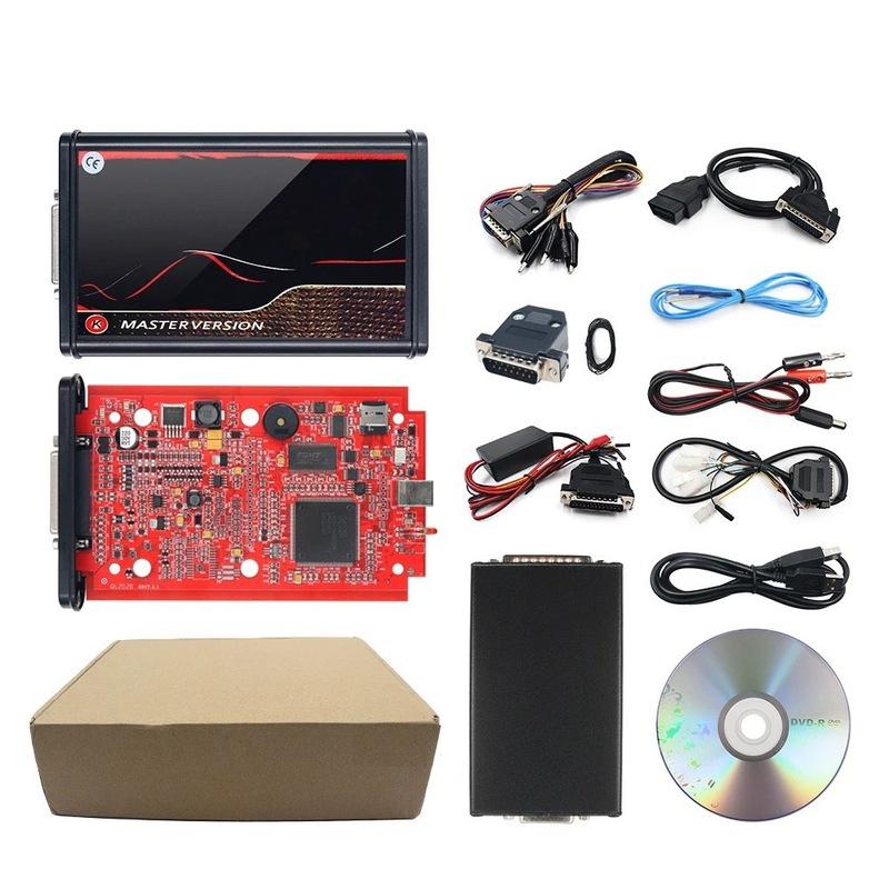 Κόκκινο KESS V2 Online Απεριόριστο EU Kess V5.017 2.80 ECU Chip Tuning Kit K tag V7.020 OBD2 Εργαλείο Προγραμματισμού ECU Αυτοκινήτου