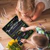 4 THOUGHT First & Last Day of School Chalkboard Sign- 11x14 Inch Double-Sided Reble Signs for Kids, Back to School Photo Prop for Kindergarten