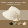 Japanese Style Sun Protection Hat Thin Bucket Hat Casual Fishing Caps  Outdoor