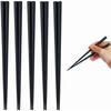 Sunny Life Design chopsticks dishwasher safe 23cm set 5 commercial use made resin guests pointed hexagonal black Japan 264833