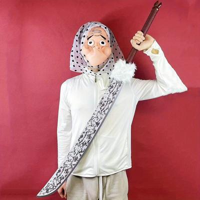 50inch Fushiguro Toji Katana Large Sword Anime Jujutsu Kaisen Cosplay Prop Knife Real Size Japanese Katana Samurai Sabre Toy