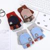 Cover Students Children Winter Warm Mittens Half-finger Gloves Knitted Glove Thickening Gloves