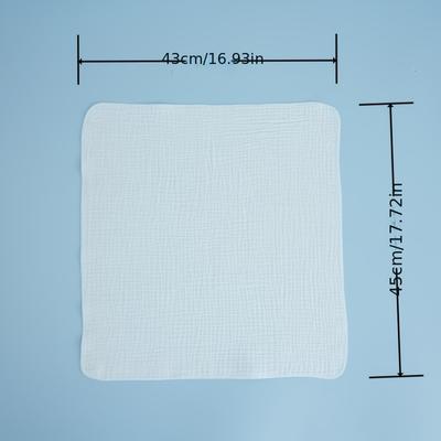 Pack of 8 Youngsters's Pure Gauze Diapers Youngsters Gauze Youngsters Diaper Interlayer Plain Color Youngsters Diaper Pads