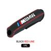 WSQK5 Leather Car Handbrake Cover Non-slip Brake Brake Protector Sleeve For BMW Performance M E87 E30 E46 E28 F35 G20 E93 F20 X3 X