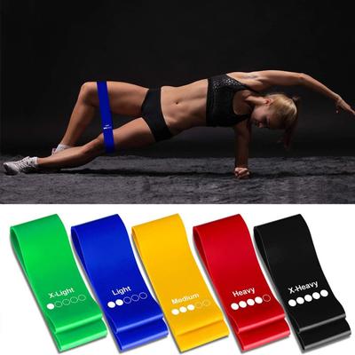 Yoga TPE Resistance Bands Strength Training Rubber Loop Bands Workout Expander  Home Gym