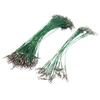 100PCS with Snaps Wire Leaders Steel Leader Wire Portable Fishing Wire Leaders  Hook Connection