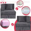 BONI Extendable Sofa, Children's Corner Sofa, GREY Family Meble