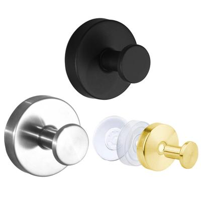 Bathroom Suction Cup Hook Traceless Stainless Steel Kitchen Hooks Hole Free Vacuum Coat Hooks Wall Towel Suctions Cups
