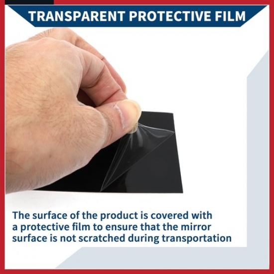 6Pcs  Door Pillar Window Trim  for Acura MDX 2007-2013 Black