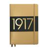 Leuchtturm A5 Notebook, Plain Gold, 355518, Officially Imported