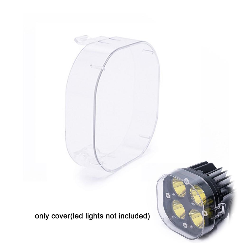 3 Inch Black Yellow LED Pod Covers Work Light Covers LED Cube Covers Protective Lens Cover for 3 Inch 40W 90W 120W Light Pods