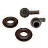 PCV Valve & Grommet 4PCS Black 53013360AA 53030497 02946079 For 1997-2006 Jeep Wrangler TJ Wrangler Cherokee