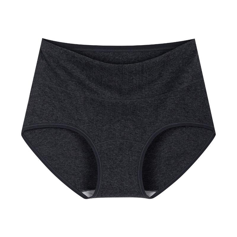 Women S High Waisted Cotton Triangle Underwear Antibacterial Breathable