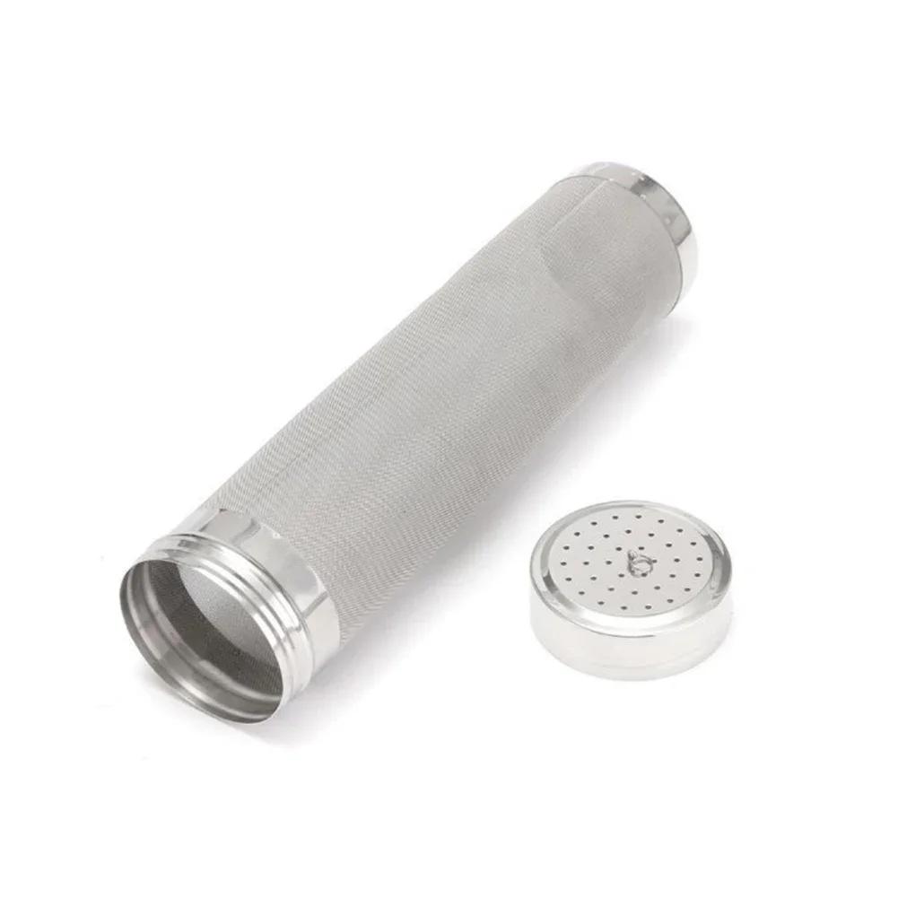 Beer Brewing Hopper 7*29cm/7*18cm Brewing Hopper Strainer 304 Stainless Steel 300 Micrometer Mesh Beer Brewing Accessories