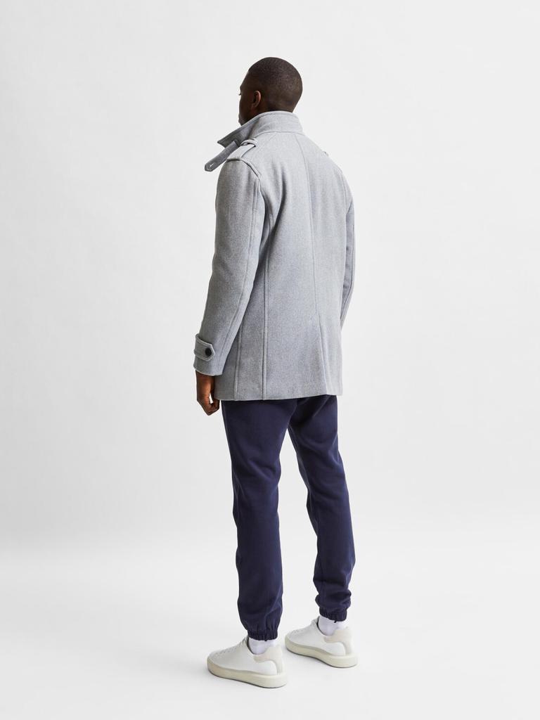 Coat Selected Slhnoah W Coat B Noos (16081429) Grey Melange