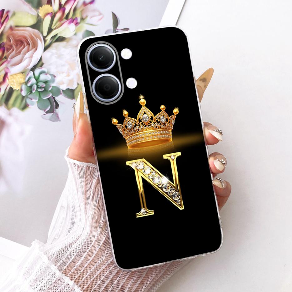 For Vivo Y05 4G Case 2026 New Luxury Letters Cover Soft Silicone Phone Case For Vivo Y11d Y 05 VivoY05 VivoY11d 4G Fundas Bumper