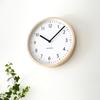 KATOMOKU Muku Clock 4 LL Natural Wall Clock Sweep Movement km-138NARCS 382mm (SKP Radio-Controlled Clock)