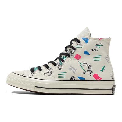 Chuck 70 High Archive Skate - Egret Unisex Sneakers Cream Court-Green 170923C