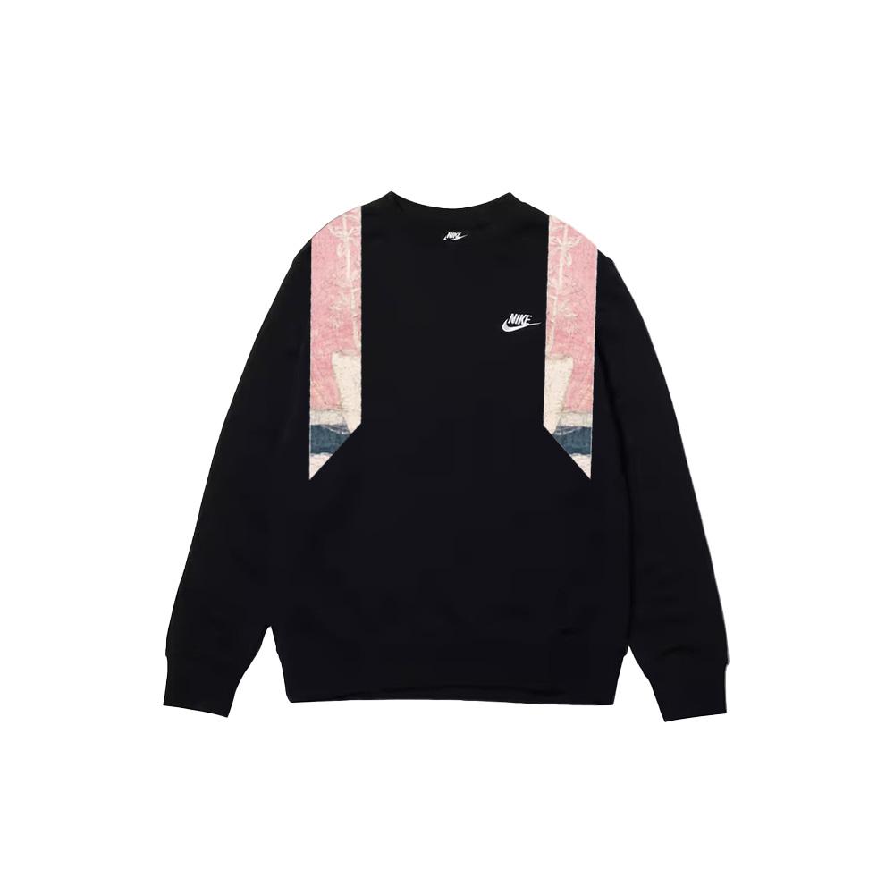 

Nike Новая Толстовка в китайском стиле, дышащая, универсальная, однотонная, с художественным оригинальным логотипом, с круглым вырезом и длинными рукавами BV2667-010(TEAM702-C20) S