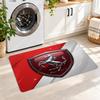 Flannel Kitchen Mat Ferrari Soft Area Rug Non Slip Floor Carpet Home Decoration