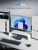 Minisforum UM760Slim Mini PC AMD Ryzen 5 7640HS opptil Mini PC DDR5 16GB 1TB SSD Mini PC DP 3 skjermer Windows 11 Pro Radeon 760M (6C/12T 5,0 GHz) HDMI,