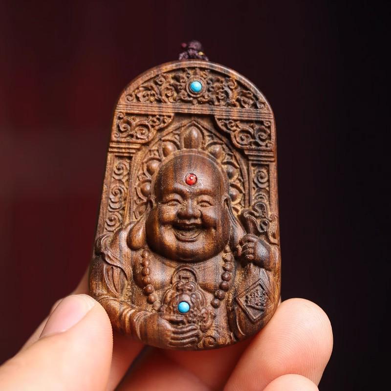 Chengui Zhao Gongming Martial God of Wealth Pendant Necklace – Five Ways God of Wealth Design for Men and Women