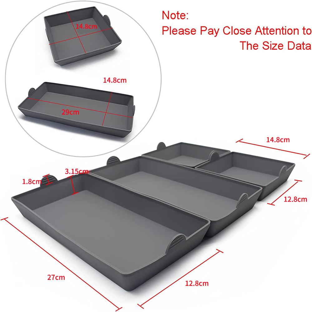 Air Fryer Silicone Baking Pan Nonstick Sheet Pan Dividers Cooking Bakeware Accessories Reusable Baking Trays For Oven Safe