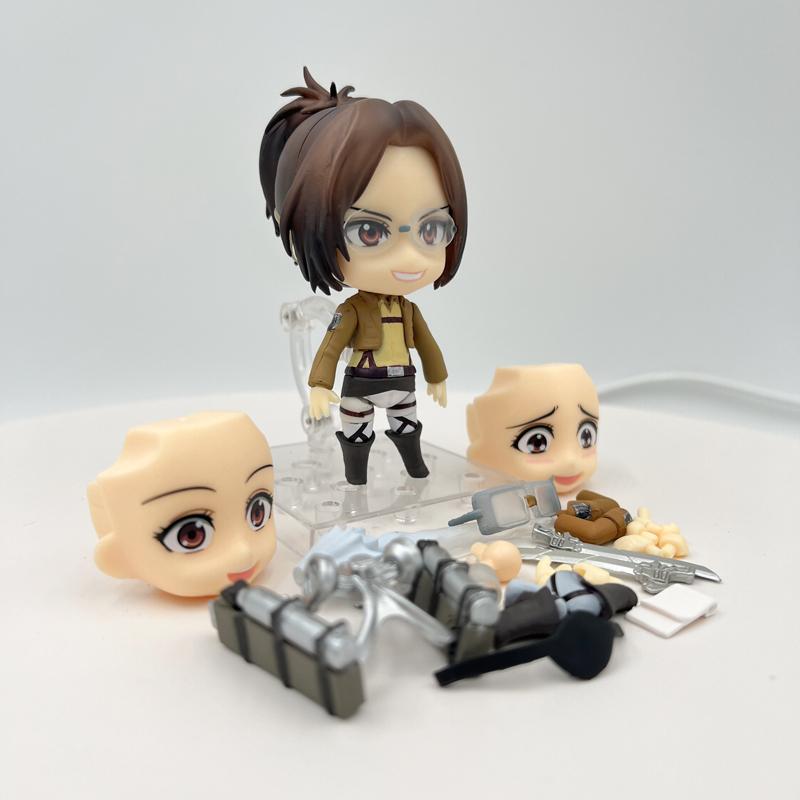 1123 Hange Zoe Attack On Titan Anime Figure Hanji Shingeki No Kyojin Action Figure 775 Erwin Smith Figure Collectible Doll Toy