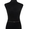Trendy 8-Shaped Metal Waist Chain - Minimalist Hip-Hop Style