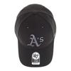 47 Athletics MVP Cap B-MVP18WBV-BKJ (Black/FF/Men's)