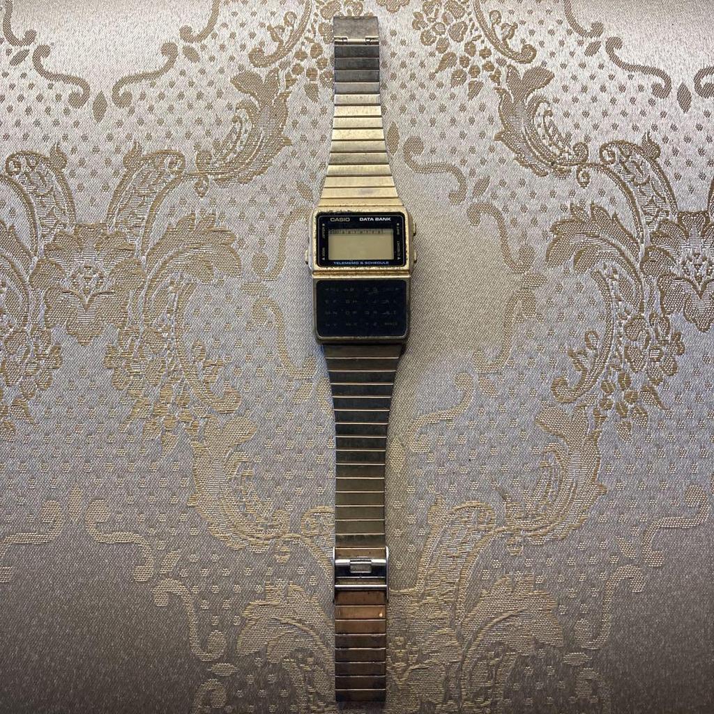 [USED] Vintage CASIO DATABANK DBC-610G Data Bank