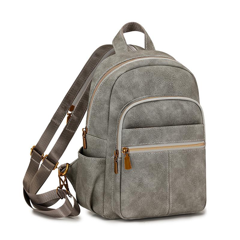 

Multifunctional Chest Bag Women s Lightweight Large Capacity Backpack сірий